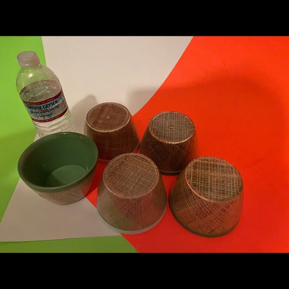 Vintage Raffiaware bowls - Picture 4 of 6